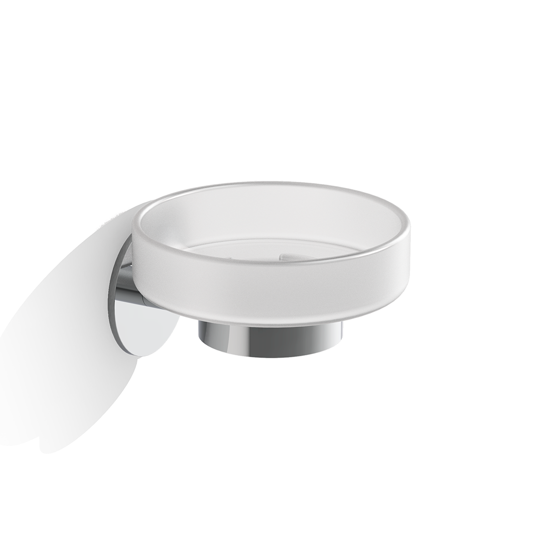 BA SK WSS BASIC Soap dish, Chrome, Decor Walther