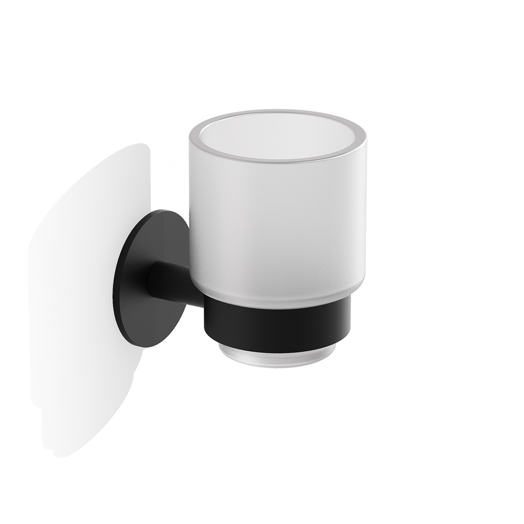 BA SK WMG BASIC Tumbler, Black matt, Decor Walther