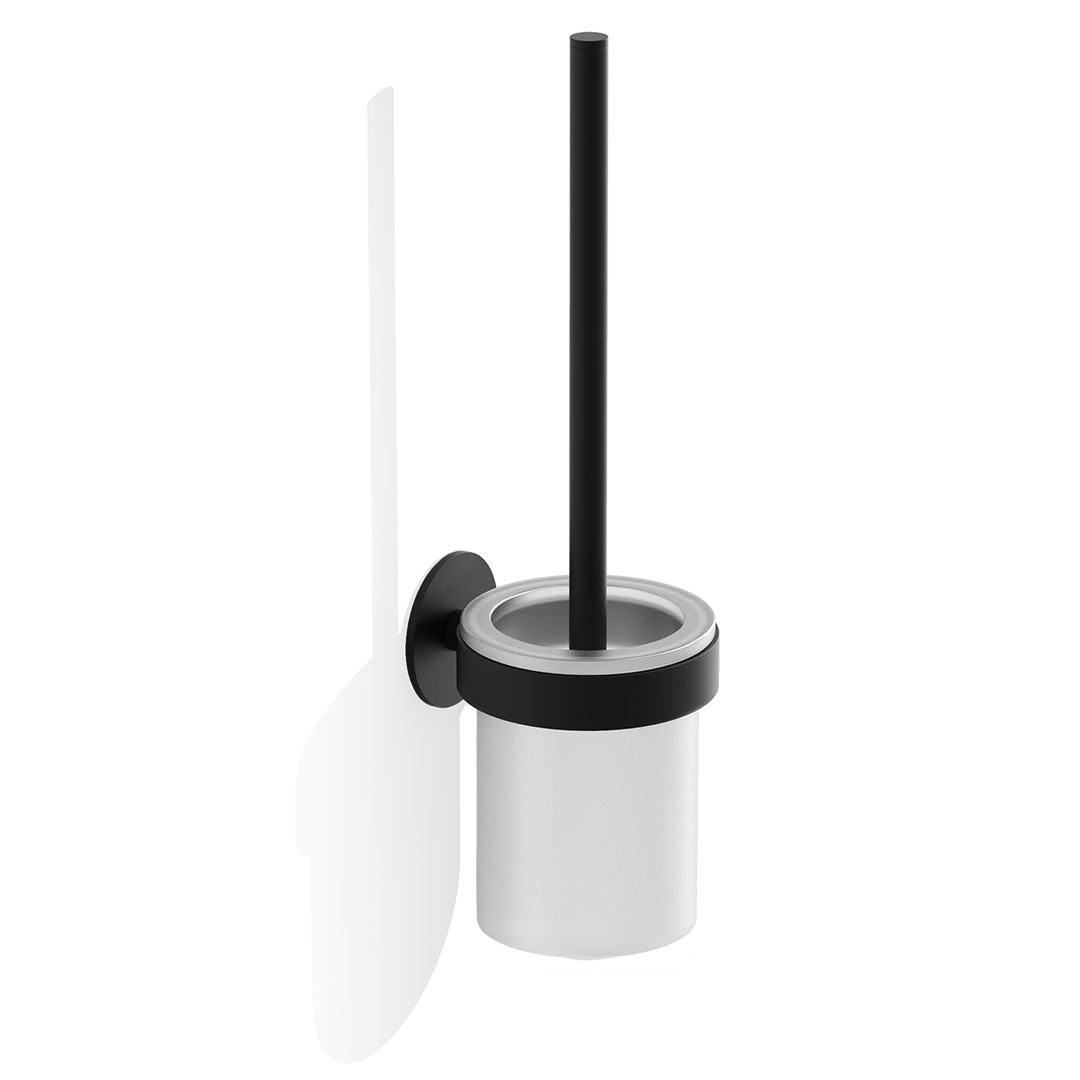 BA SK WBG BASIC Toilet brush set, Decor Walther