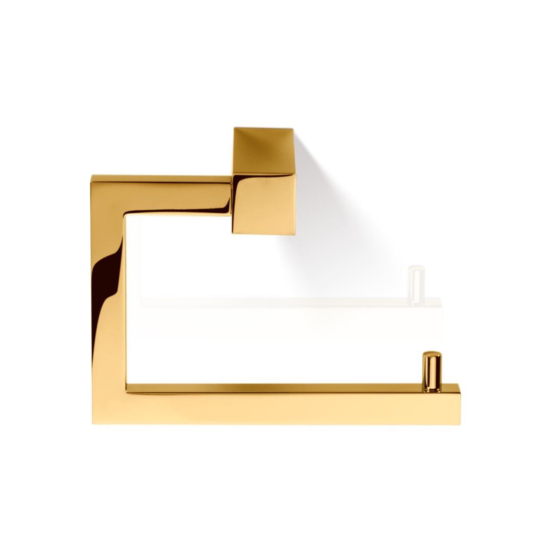 CO TPH3 CORNER Toilet paper holder, Gold , Decor Walther