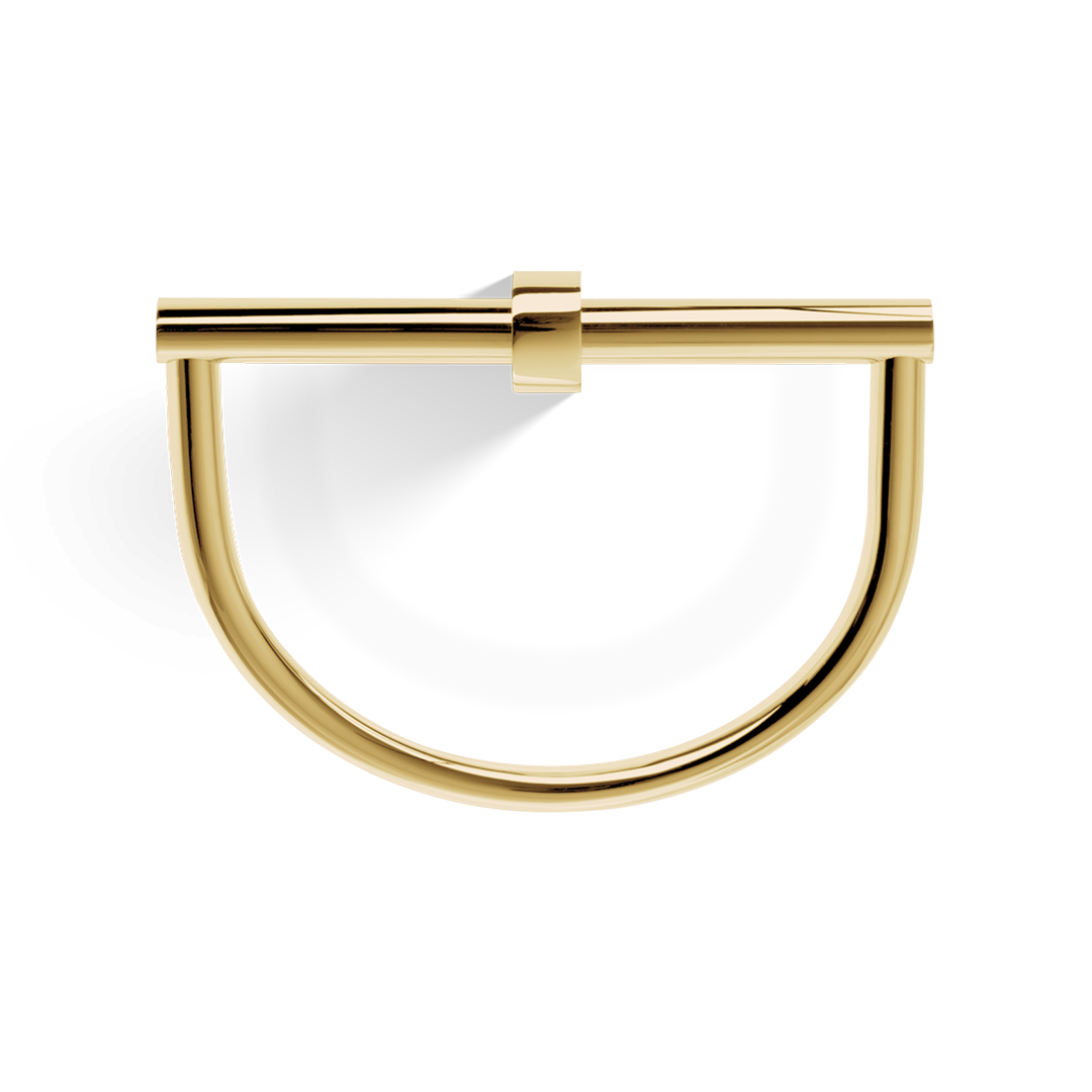 CENTURY HTR Towel ring, Gold , Decor Walther