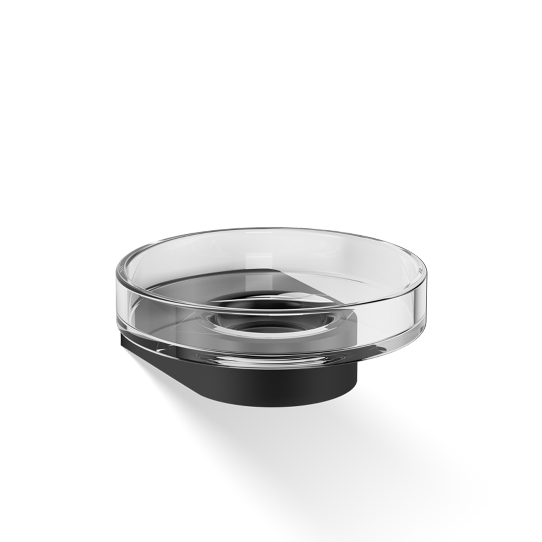 CENTURY WSS Soap dish, black matt, Decor Walther