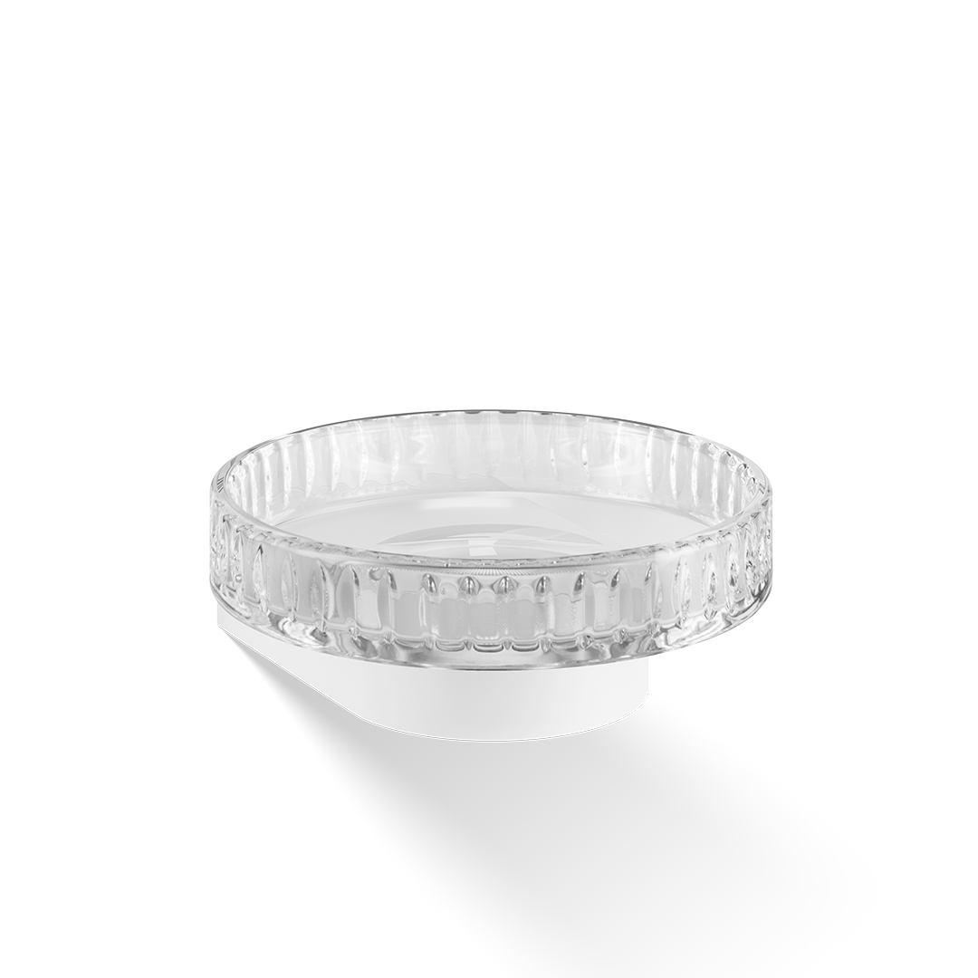 CENTURY WSS Soap dish, White matt, Decor Walther