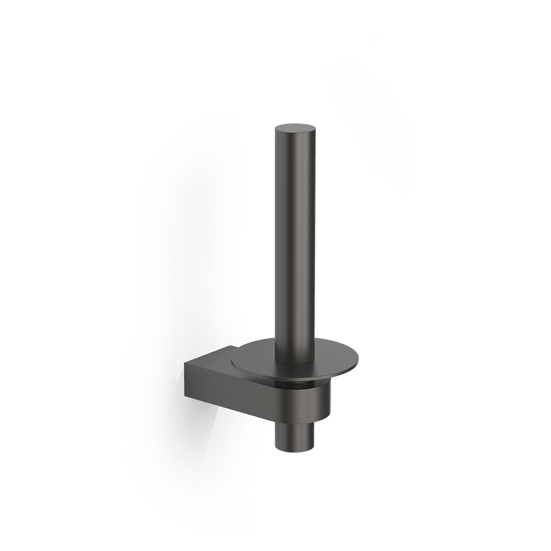 CENTURY ERH Toilet paper holder, Dark Metal Matt, Decor Walther