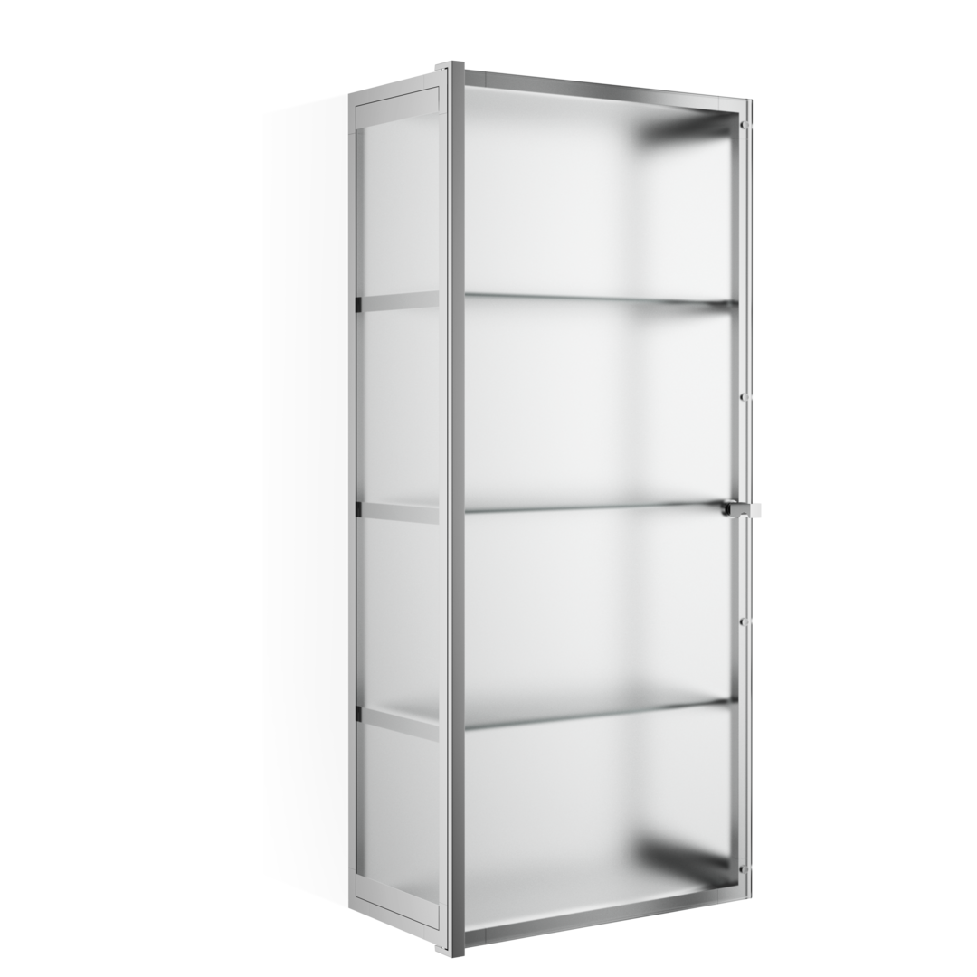 S 3 Glass cabinet, Decor Walther