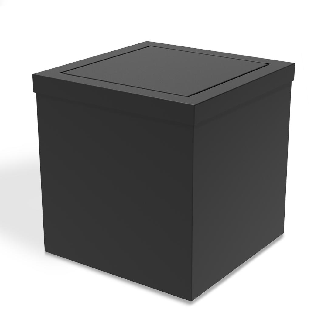 DW 114 Paper bin with revolving cover, Decor Walther