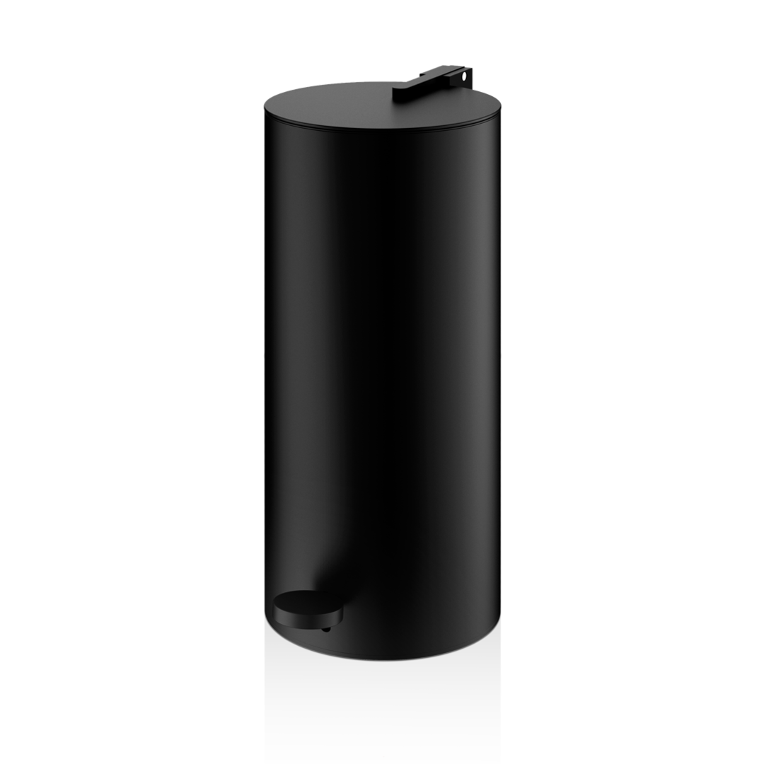 BIN 3 Waste bin, Black matt, Decor Walther
