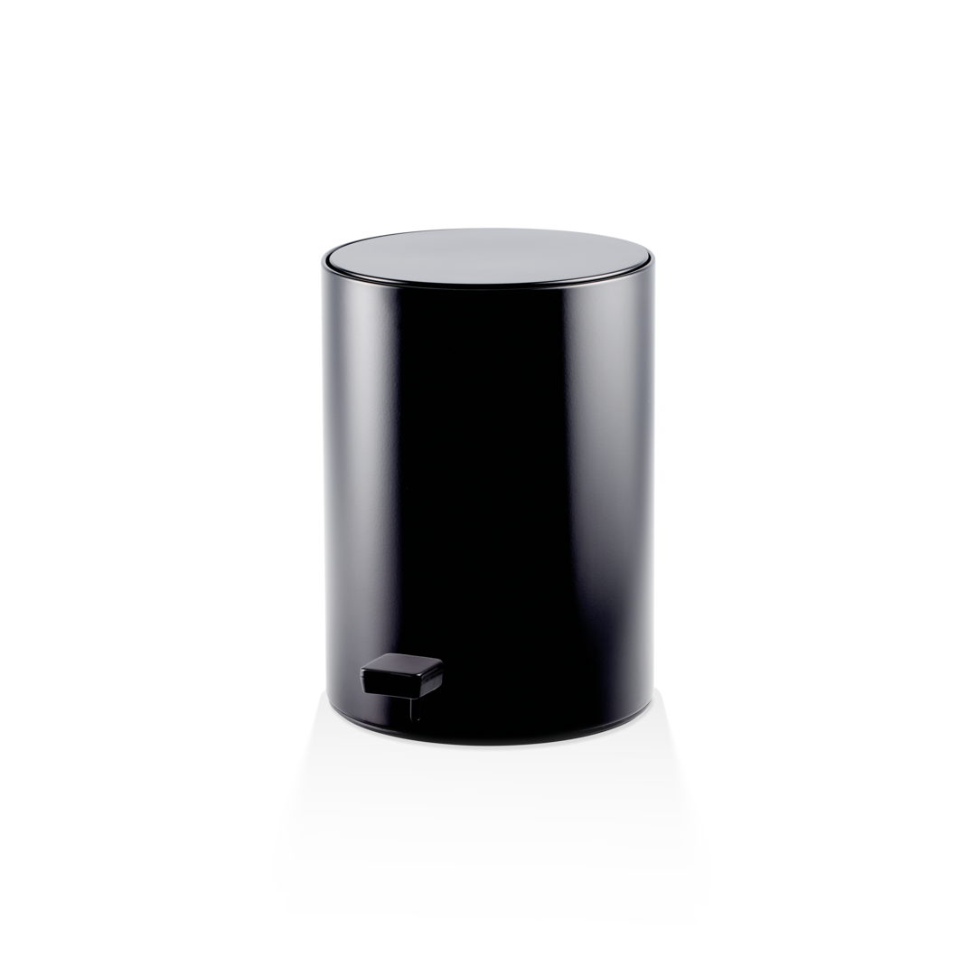 TE 50 Pedal bin, Black matt, Decor Walther