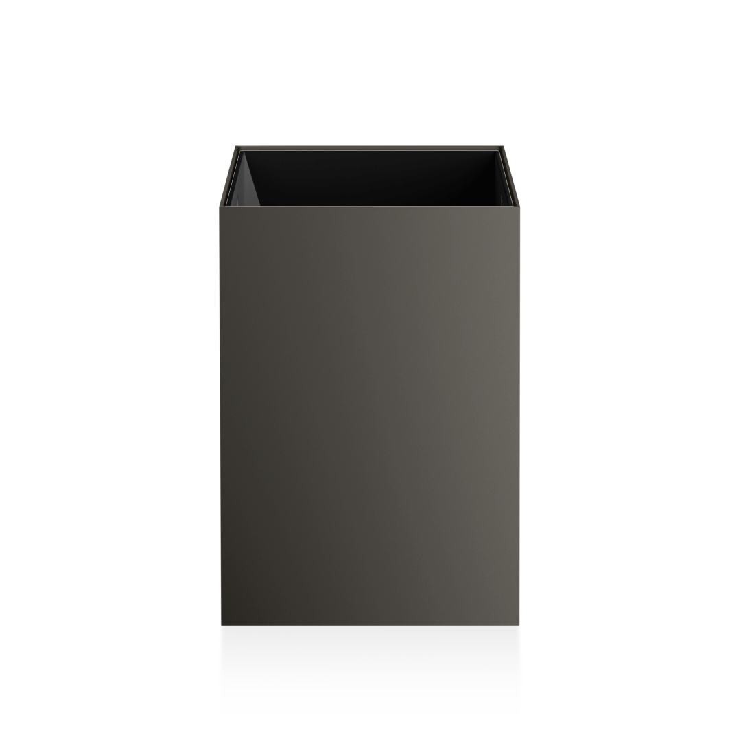 DW 74 Paper bin, Dark Metal Matt, Decor Walther