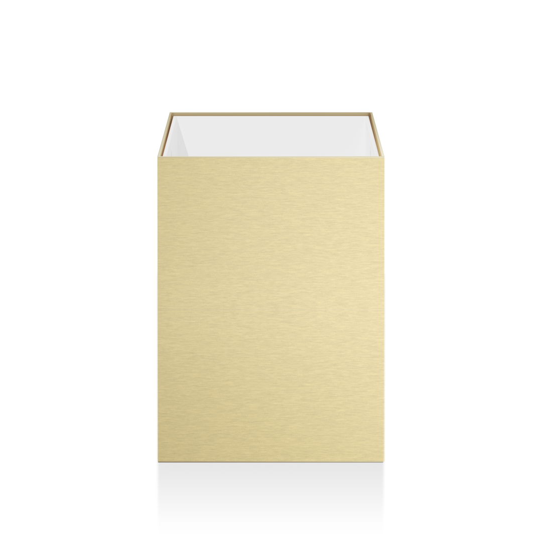 DW 74 Paper bin, Gold matt , Decor Walther