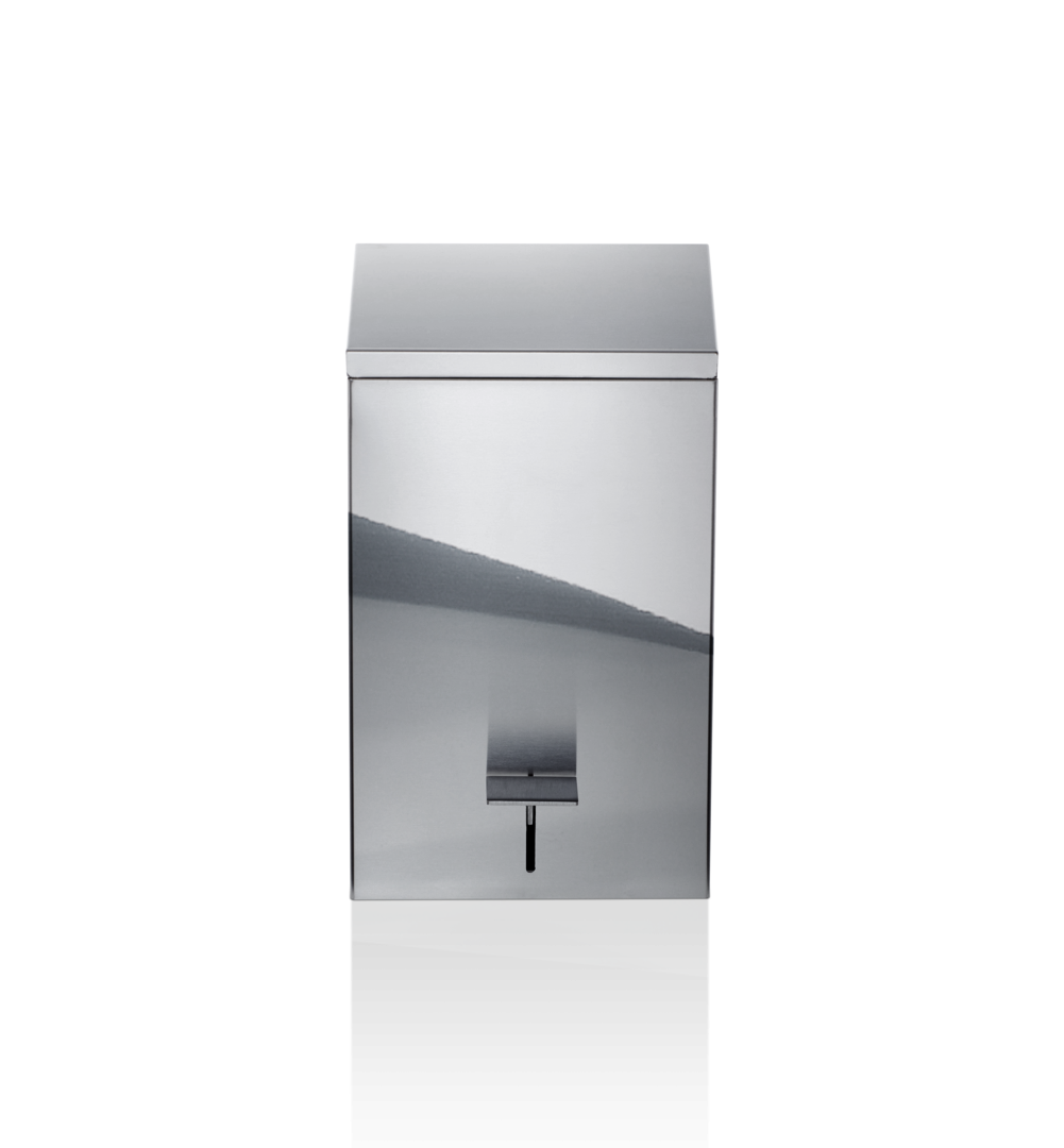 TE 70 Pedal bin, Stainless steel polished, Decor Walther