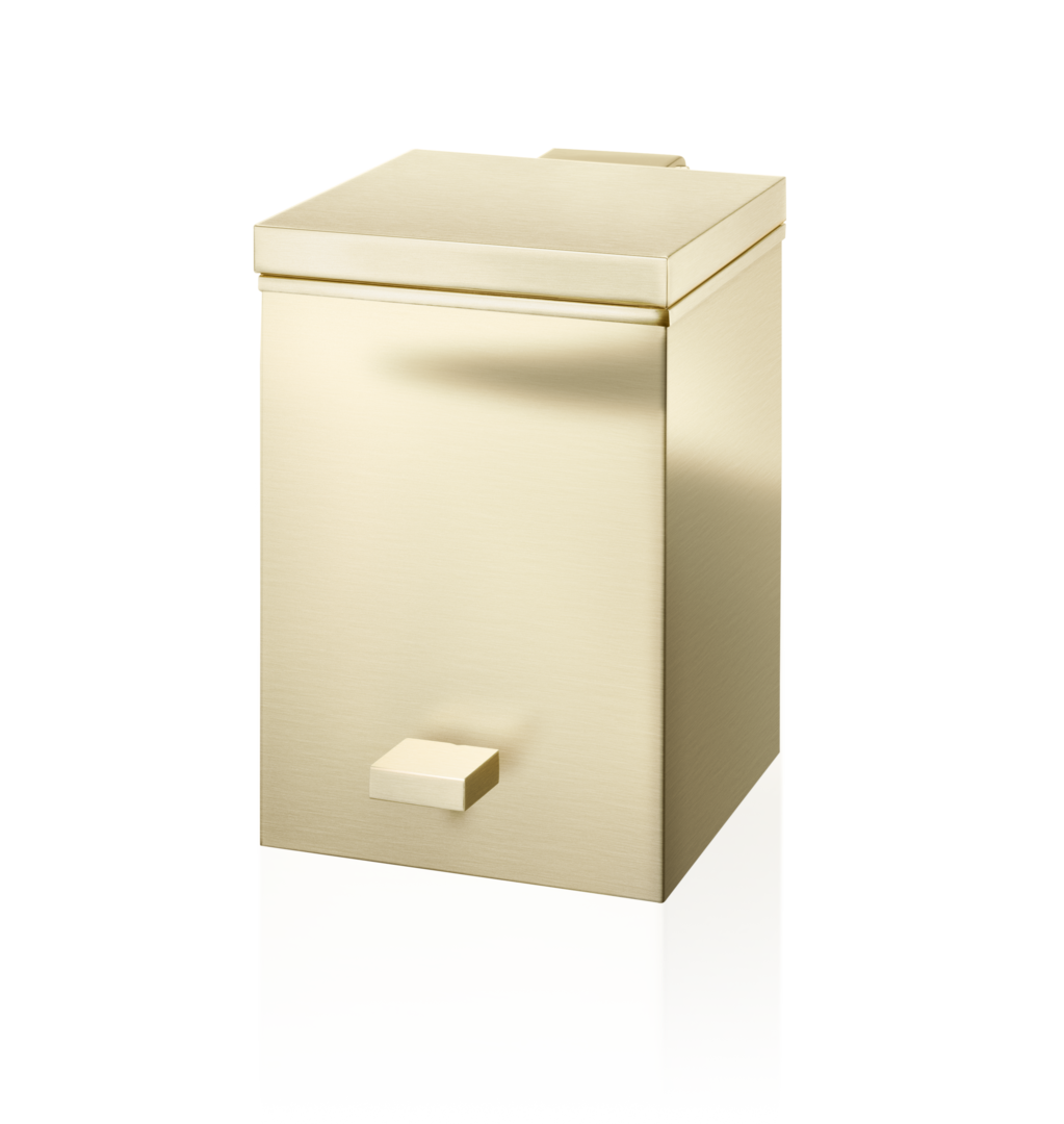 TE 75 SOFTCLOSE Pedal bin, Gold matt , Decor Walther