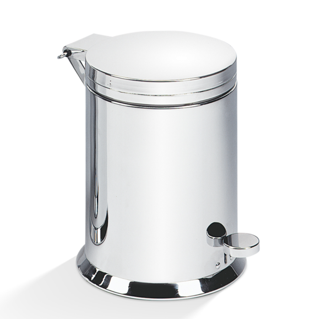 TE 38 Pedal bin with SOFT CLOSE, chrome , Decor Walther