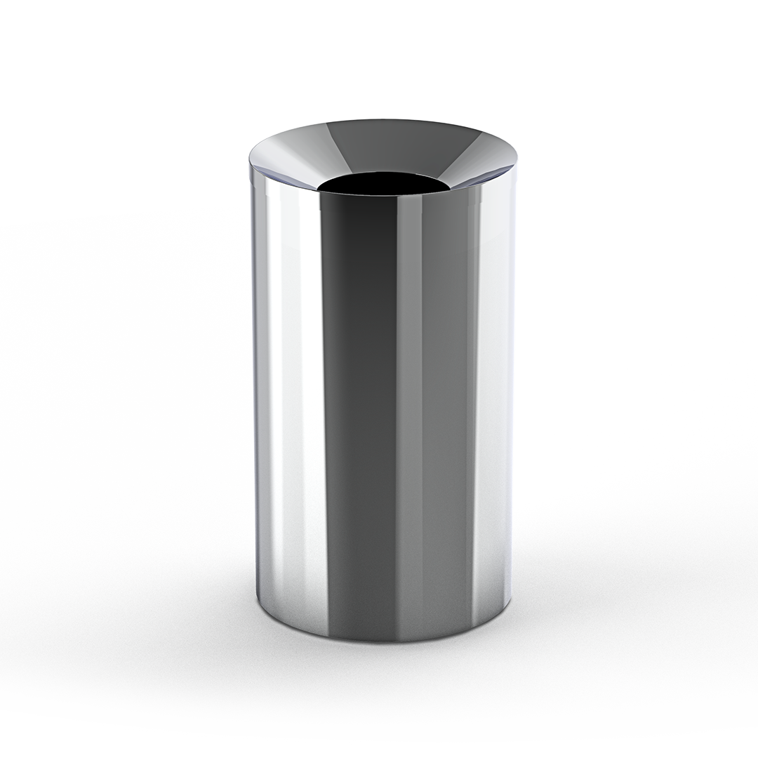 DW 240 Waste bin with inner bucket for mall, Decor Walther