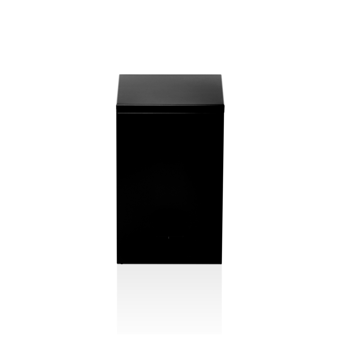 TE 70 Pedal bin, Black matt, Decor Walther