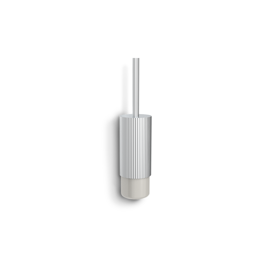 OF.LINE WBG Toilet brush holder, Aqua/Shell, Decor Walther