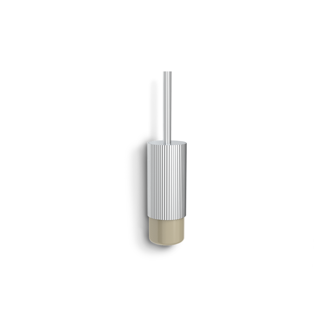 OF.LINE WBG Toilet brush holder, Aqua/Dune , Decor Walther