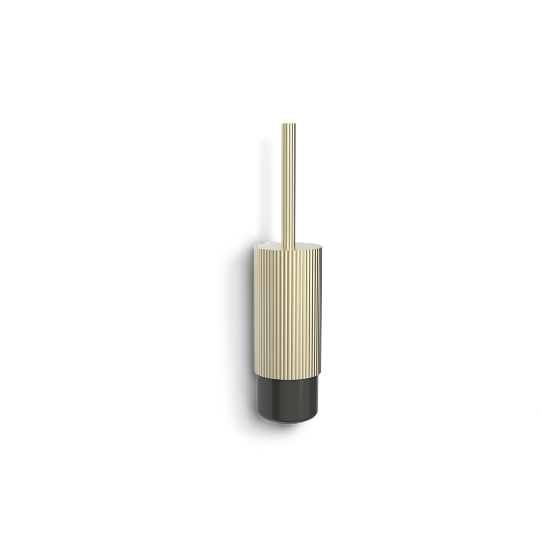 OF.LINE WBG Toilet brush holder, Champagne/Moor, Decor Walther
