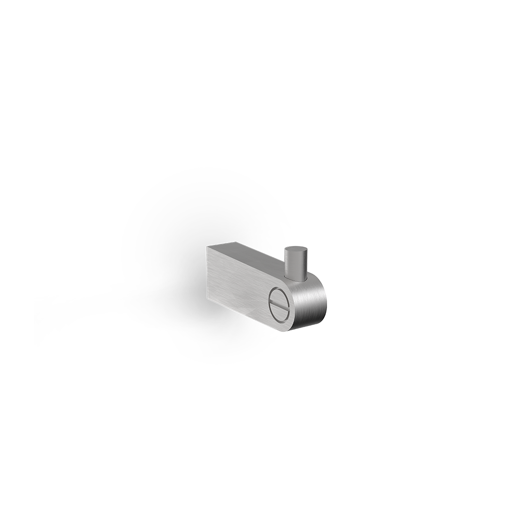 SOHO HAK1 Hook, Stainless steel matt, Decor Walther