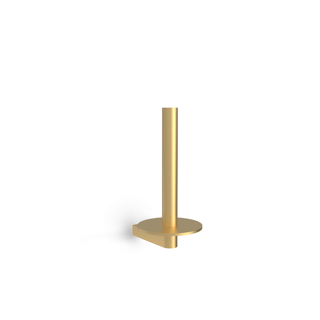 SOHO ERH Toilet paper holder, Gold Matt PVD, Decor Walther