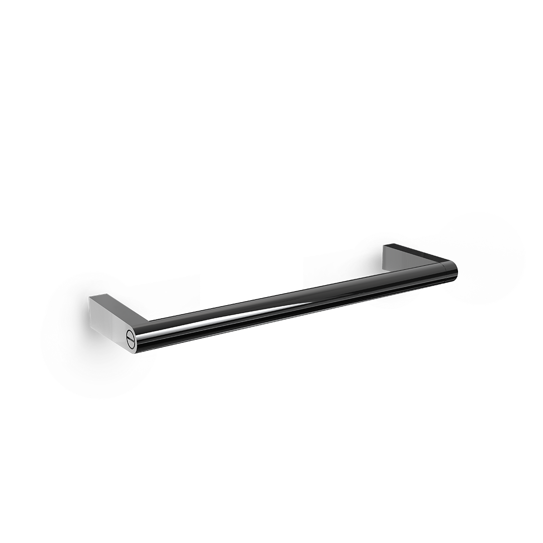 SOHO HTE30 Towel rail 30 cm, Black Chrome PVD, Decor Walther