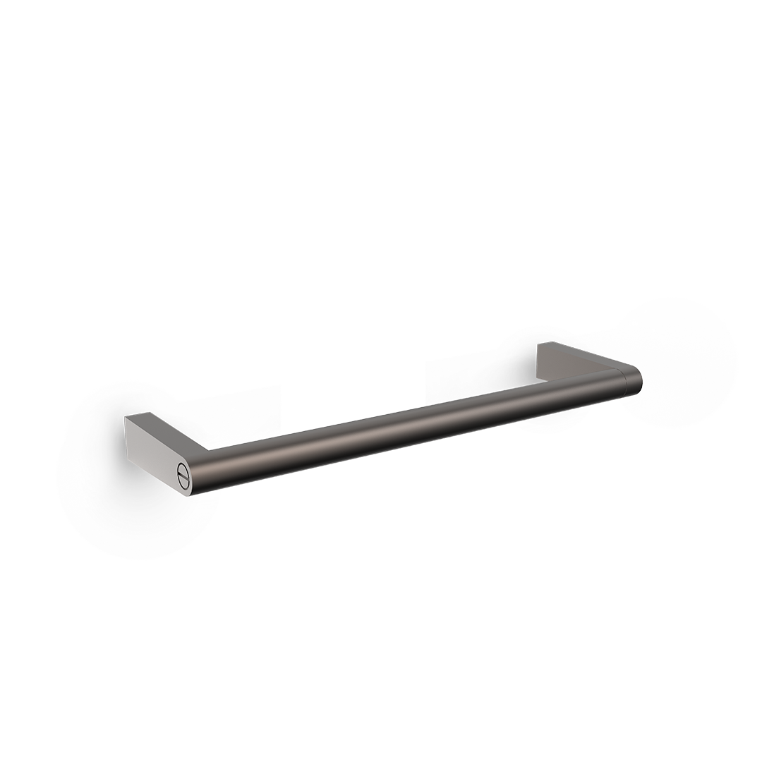 SOHO HTE30 Towel rail 30 cm, Dark Metal Matt PVD, Decor Walther