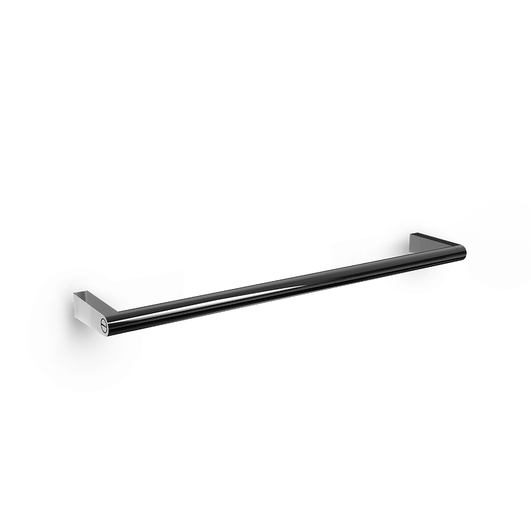 SOHO HTE45 Towel rail 45 cm, Black Chrome PVD, Decor Walther