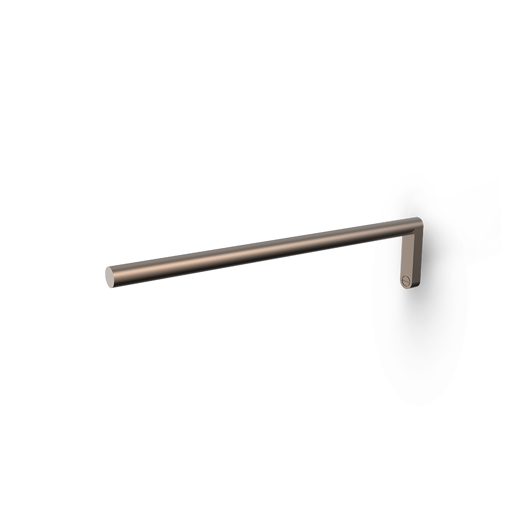 SOHO, HTH1 Towel rail, Copper Matt PVD, Decor Walther