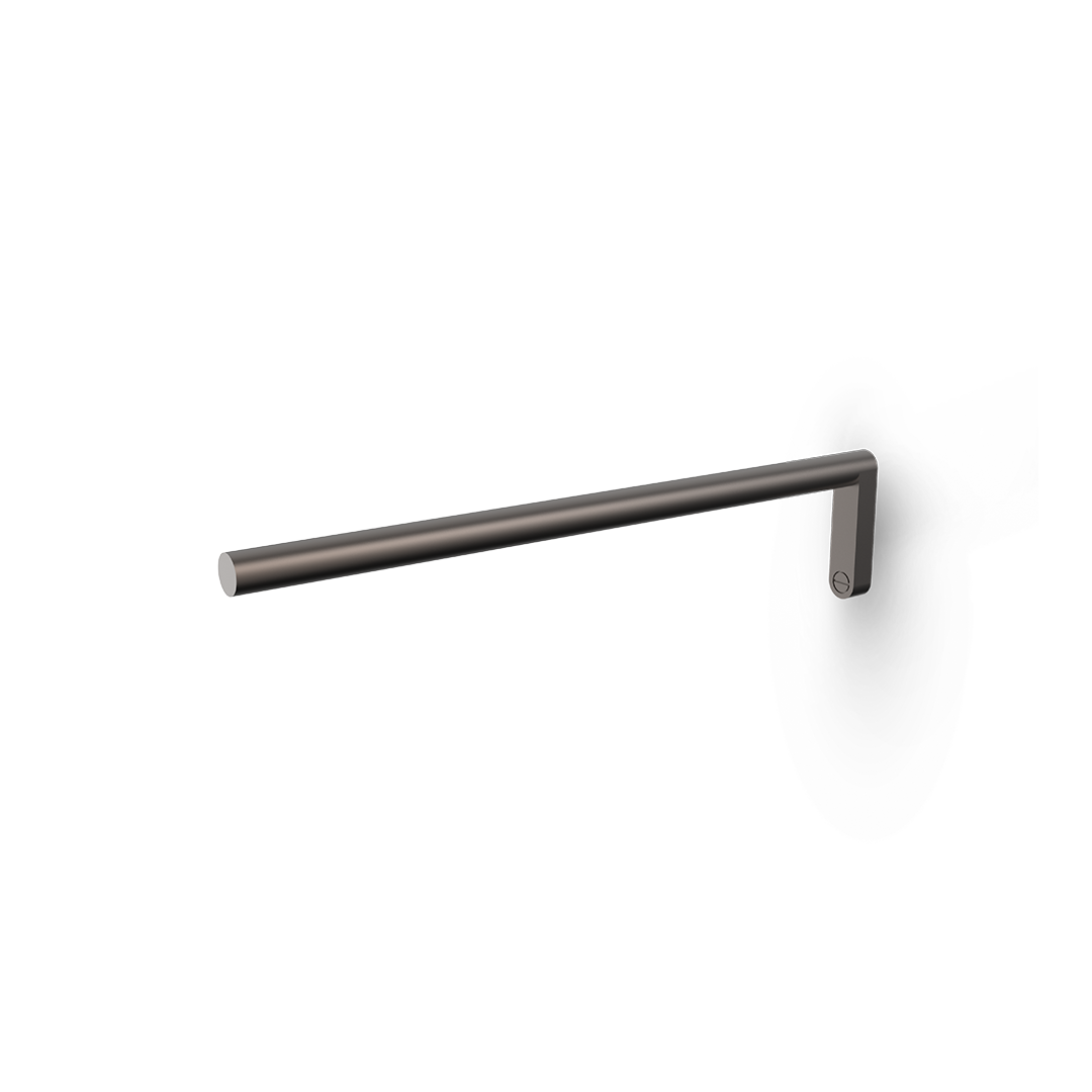 SOHO, HTH1 Towel rail, Dark Metal Matt PVD, Decor Walther