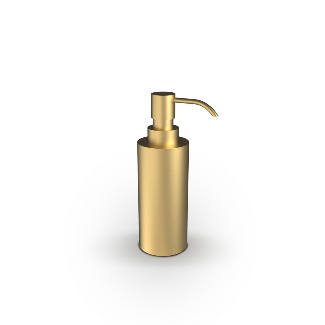 SOHO SSP Soap dispenser, Gold Matt PVD, Decor Walther