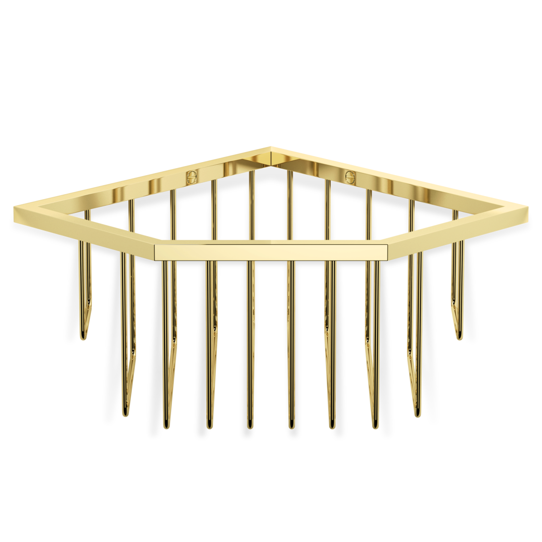 WA ECK1 Shower basket, Gold , Decor Walther
