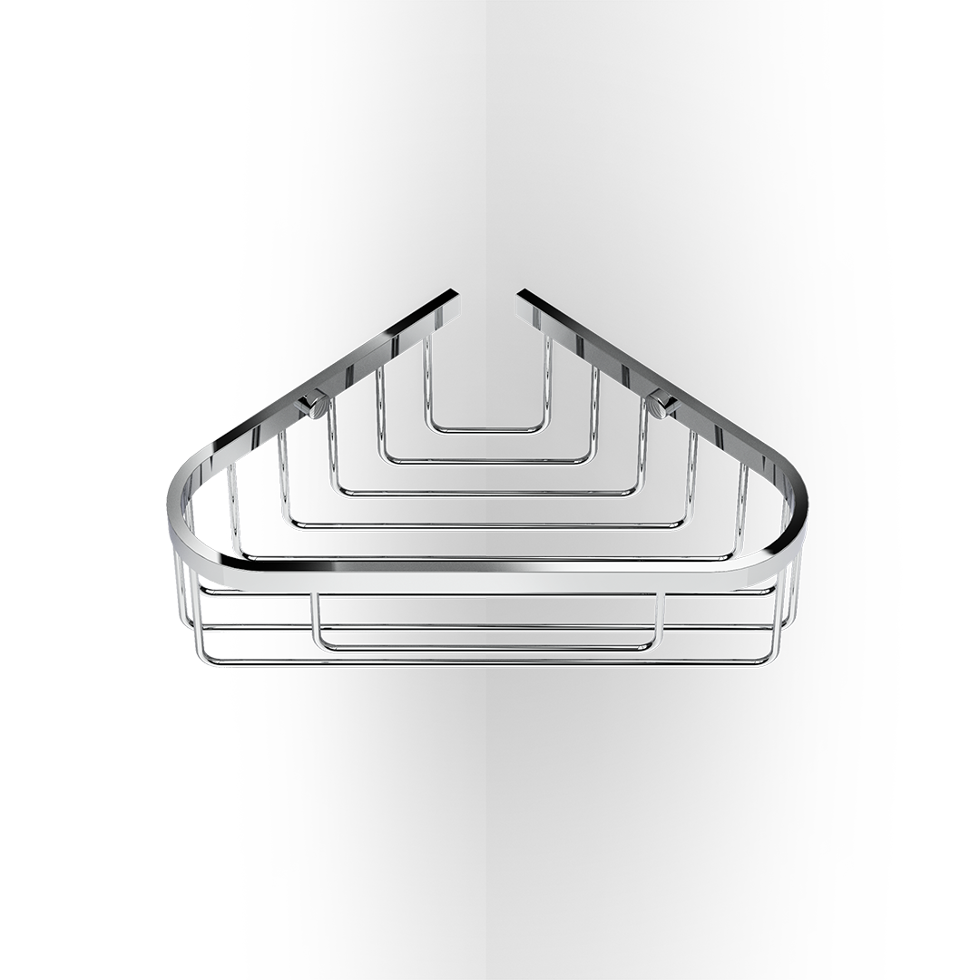 DW 228 Shower basket for corners, Chrome, Decor Walther