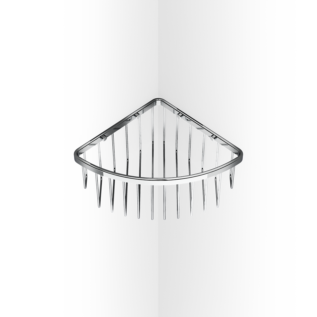 DW 229 Shower basket for corners, Chrome, Decor Walther