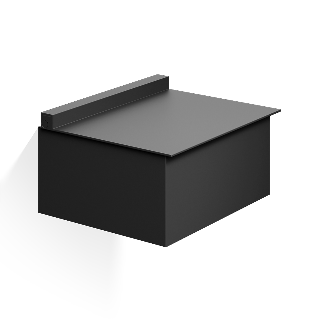 FB 2 Box for wet wipes, Black matt, Decor Walther