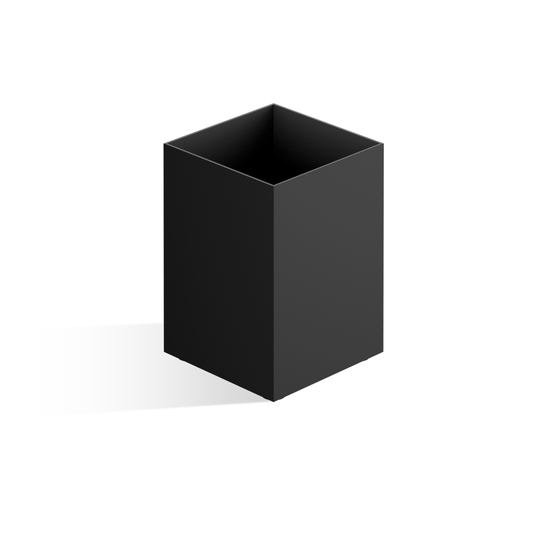 DW 362 Multi-purpose box, black matt, Decor Walther