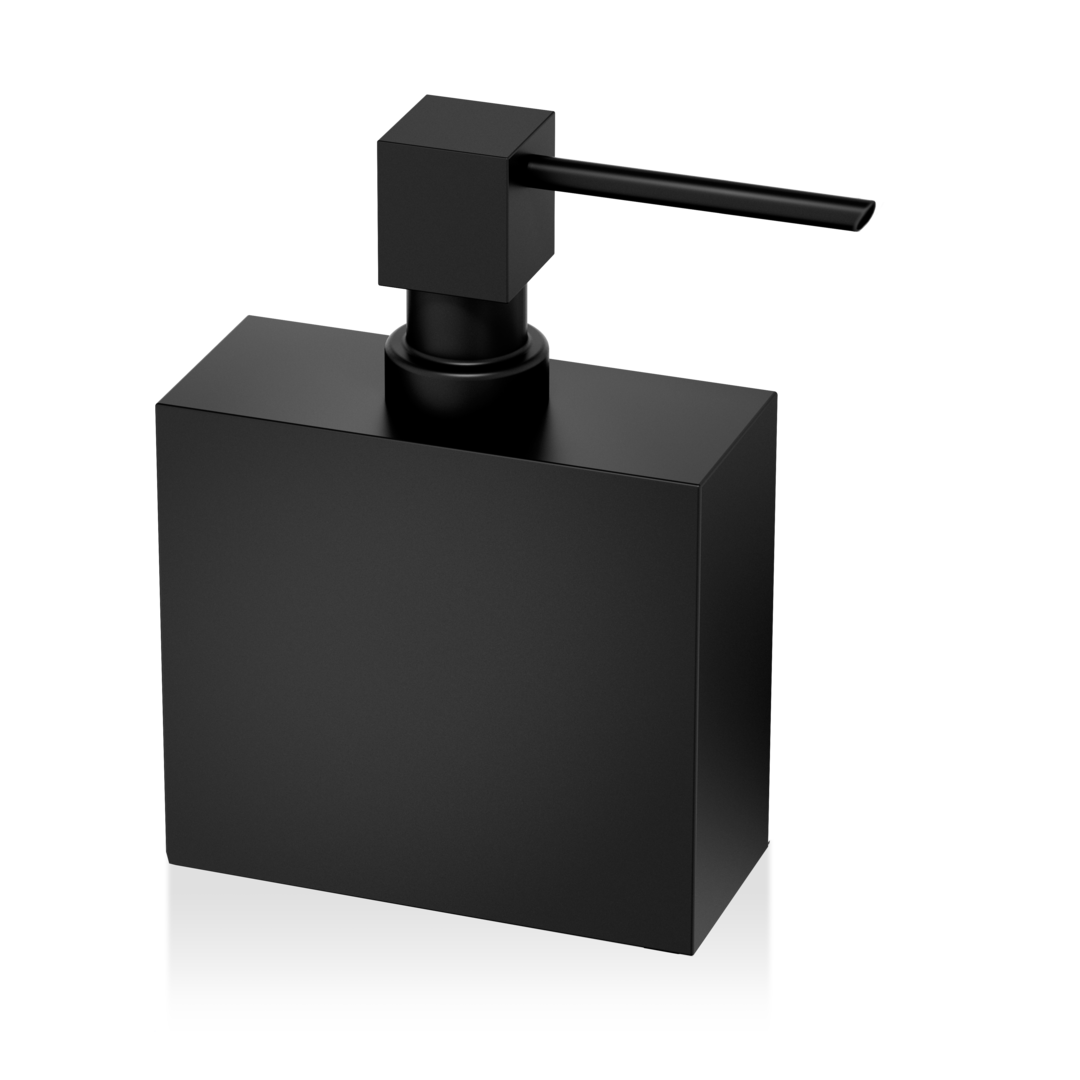 DW 470 Soap dispenser, black matt, Decor Walther