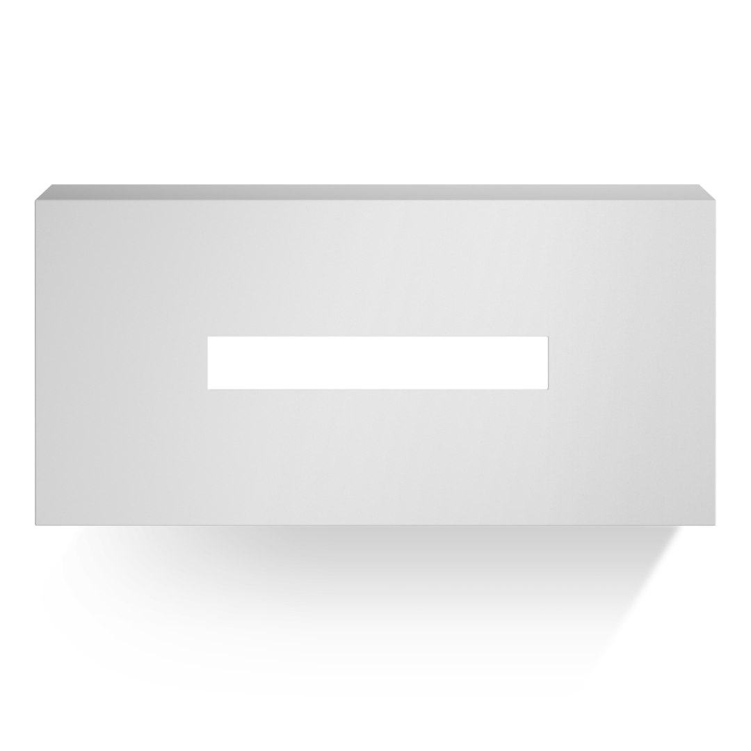 KB 82 Tissue box, White matt, Decor Walther