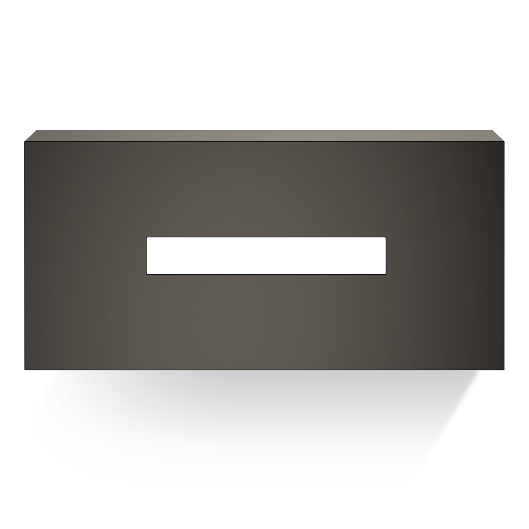 KB 82 Tissue box, Dark Metal Matt, Decor Walther