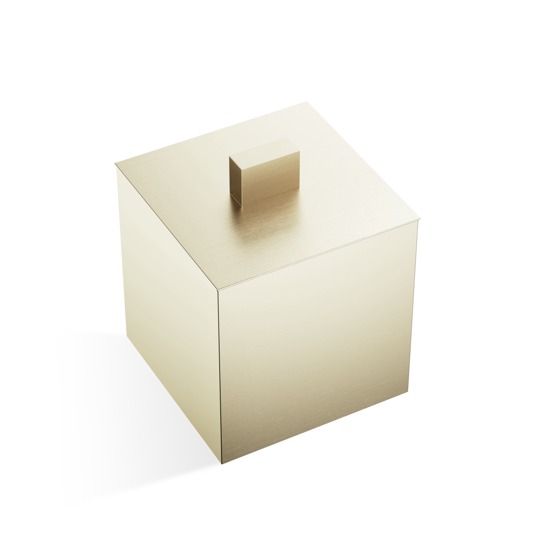 DW 3650 Multi-purpose box with lid, Gold matt , Decor Walther