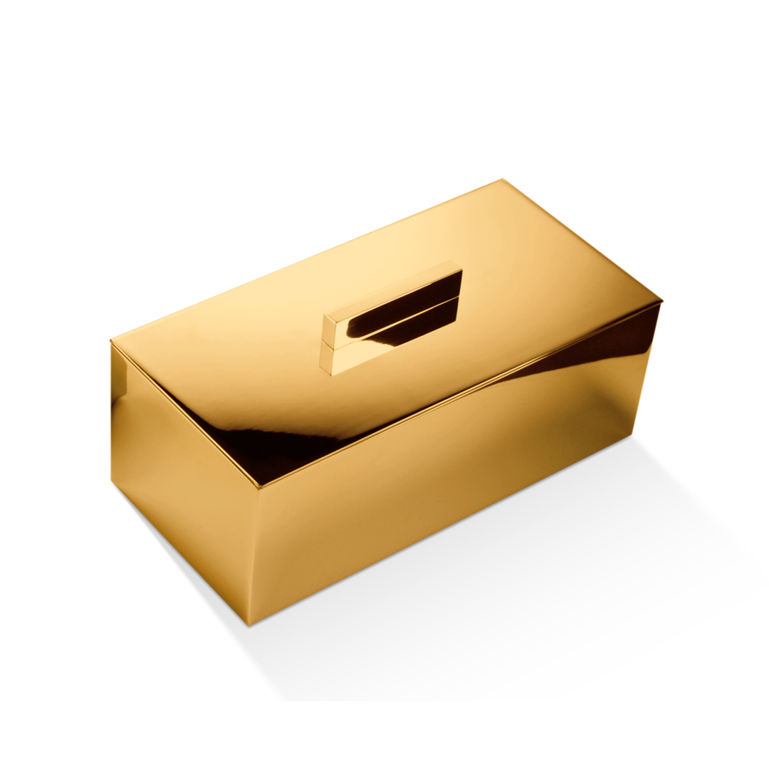 DW 3610 Multi-purpose box with lid, Gold , Decor Walther
