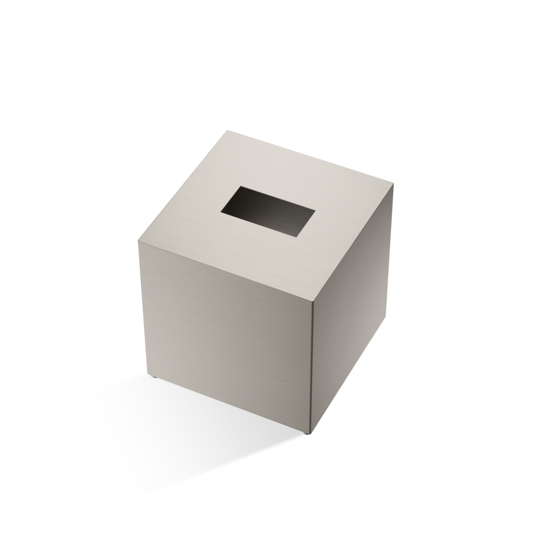 KB 83 Tissue box square, nickel satin, Decor Walther
