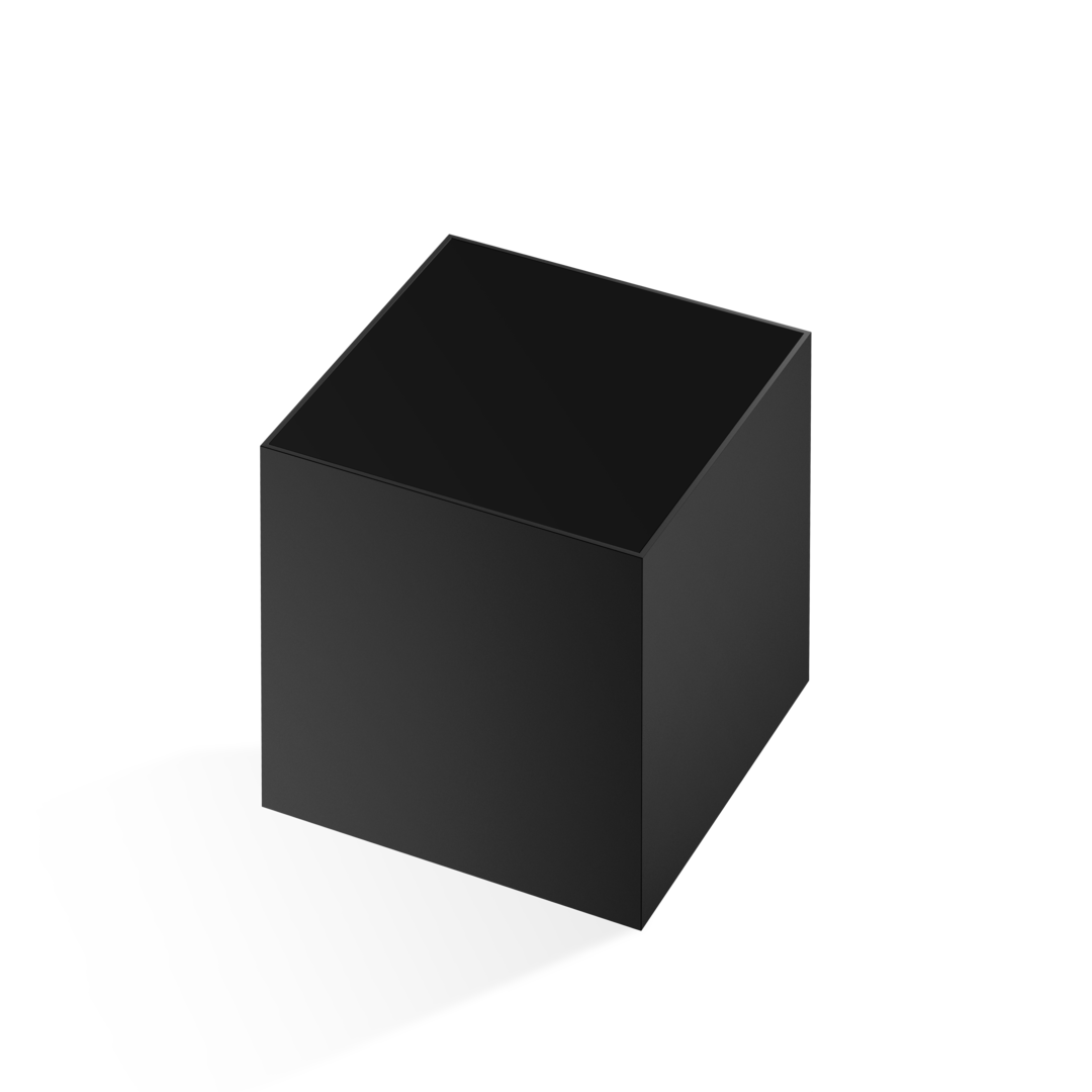 DW 356 Multi-purpose box- black matt, Decor Walther