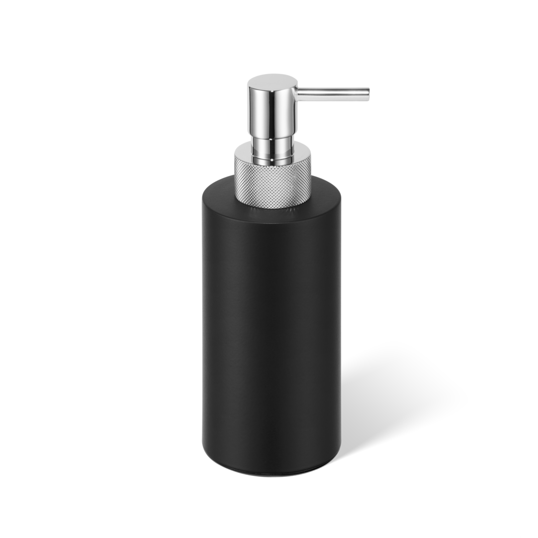 CLUB SSP 3 Soap dispenser, black matt/chrome, Decor Walther