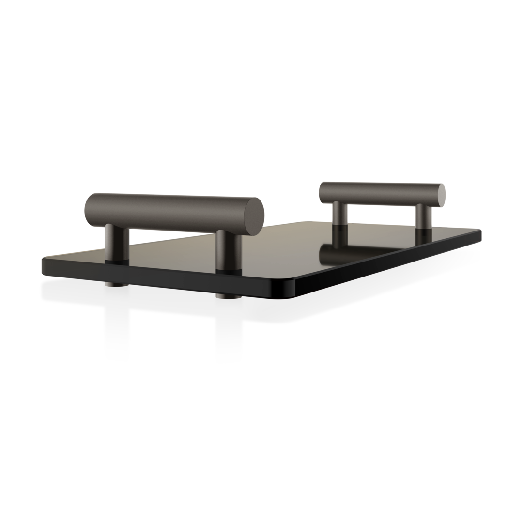 BAR TAB Tray, Dark Metal Matt, Decor Walther