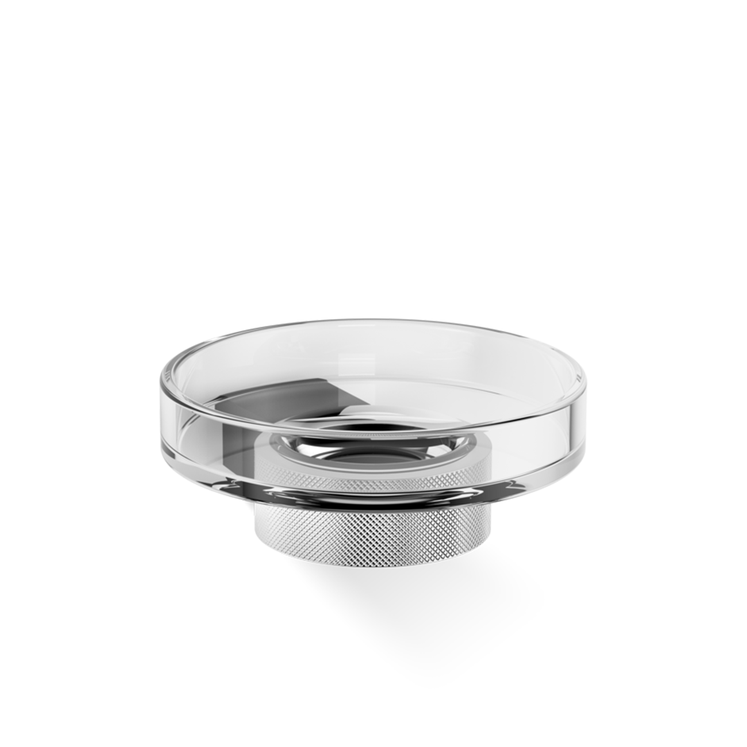 CLUB WSS Soap dish, black matt / chrome, Decor Walther