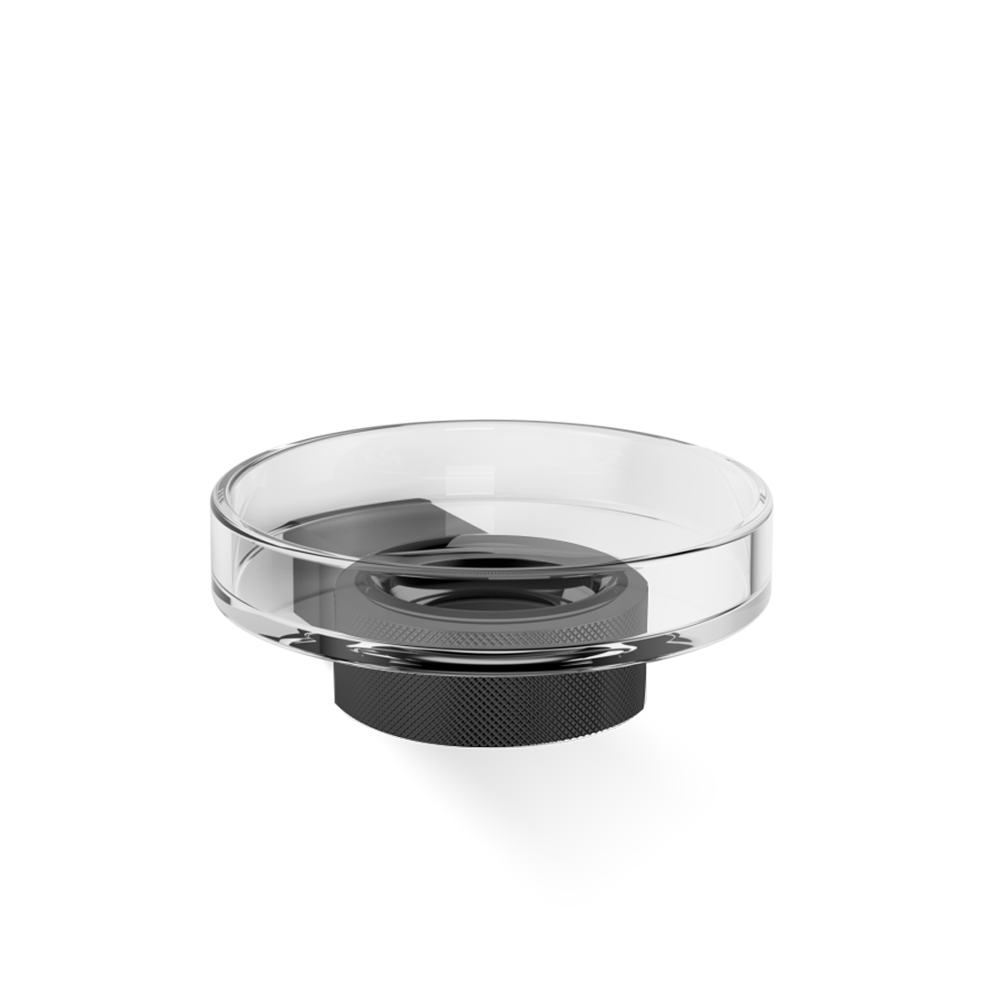 CLUB WSS Soap dish, Black matt / Black matt, Decor Walther