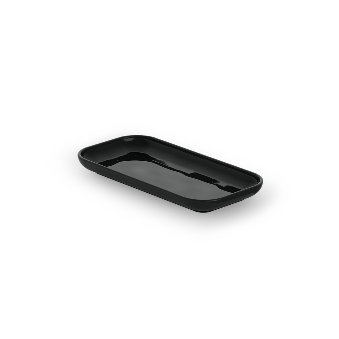 DW 541 Comb tray small, Porcelain black, Decor Walther