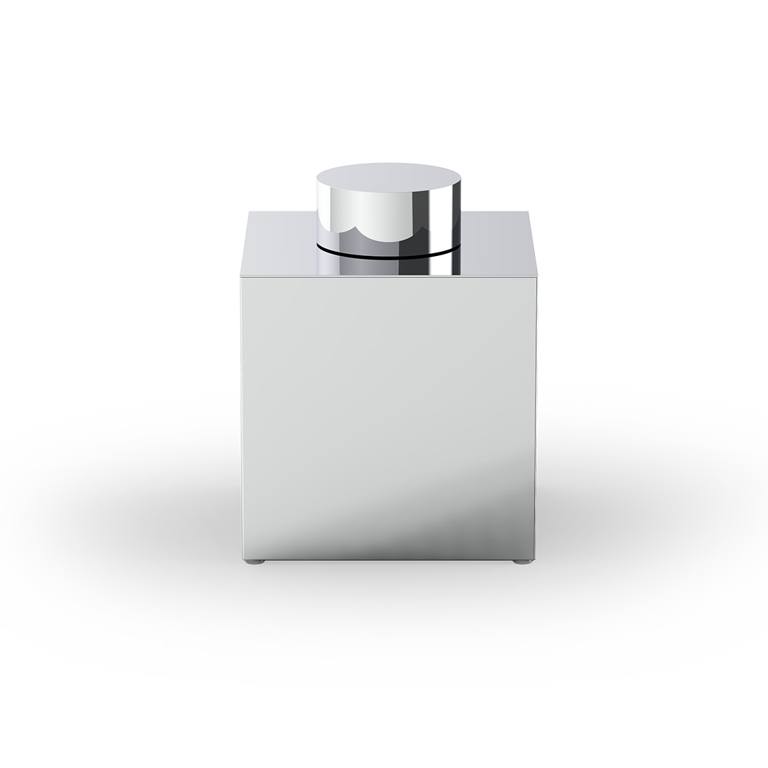 DW 3565 N Multi-purpose box with lid, Chrome , Decor Walther