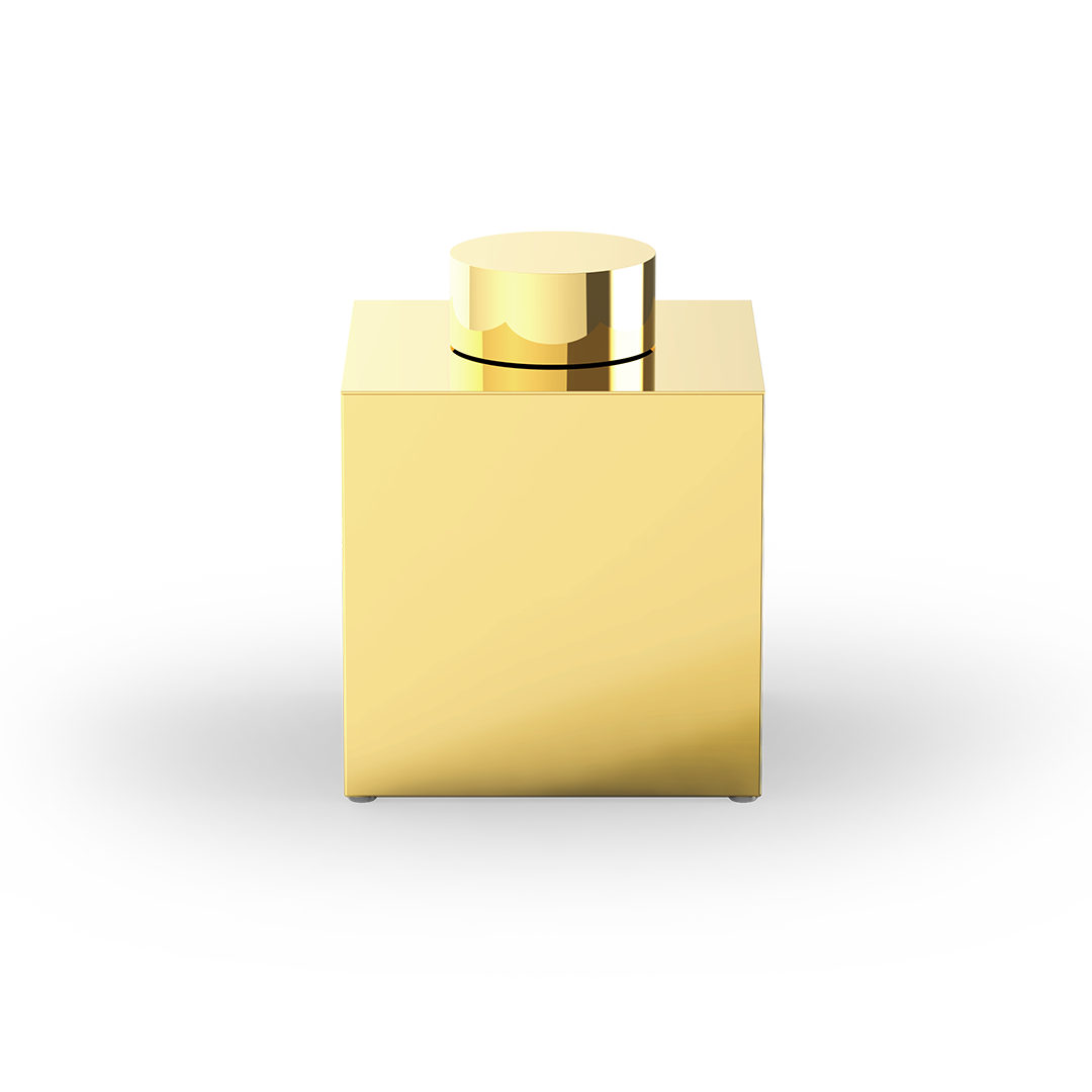 DW 3565 N Multi-purpose box with lid, Gold , Decor Walther