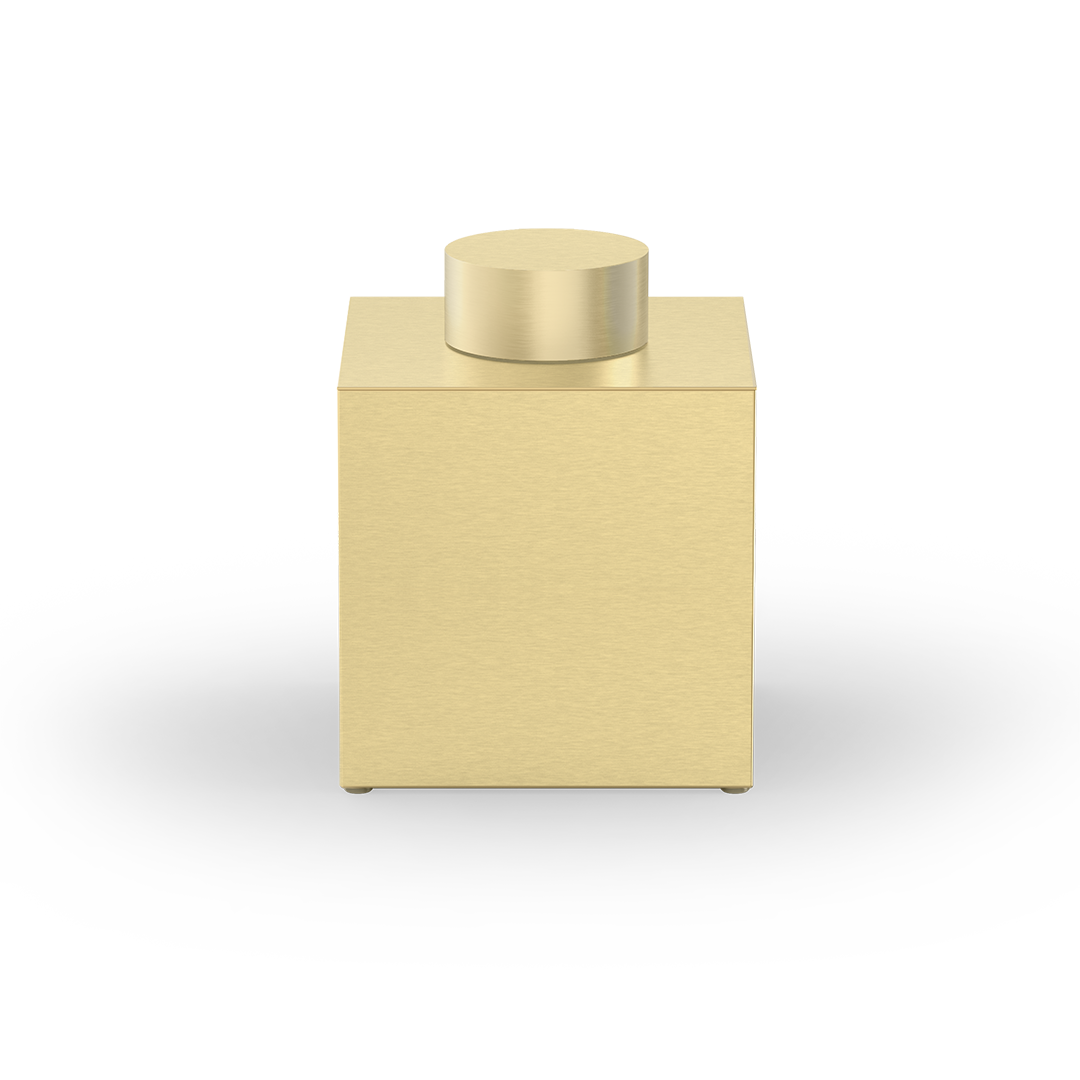 DW 3565 N Multi-purpose box with lid, Gold matt , Decor Walther